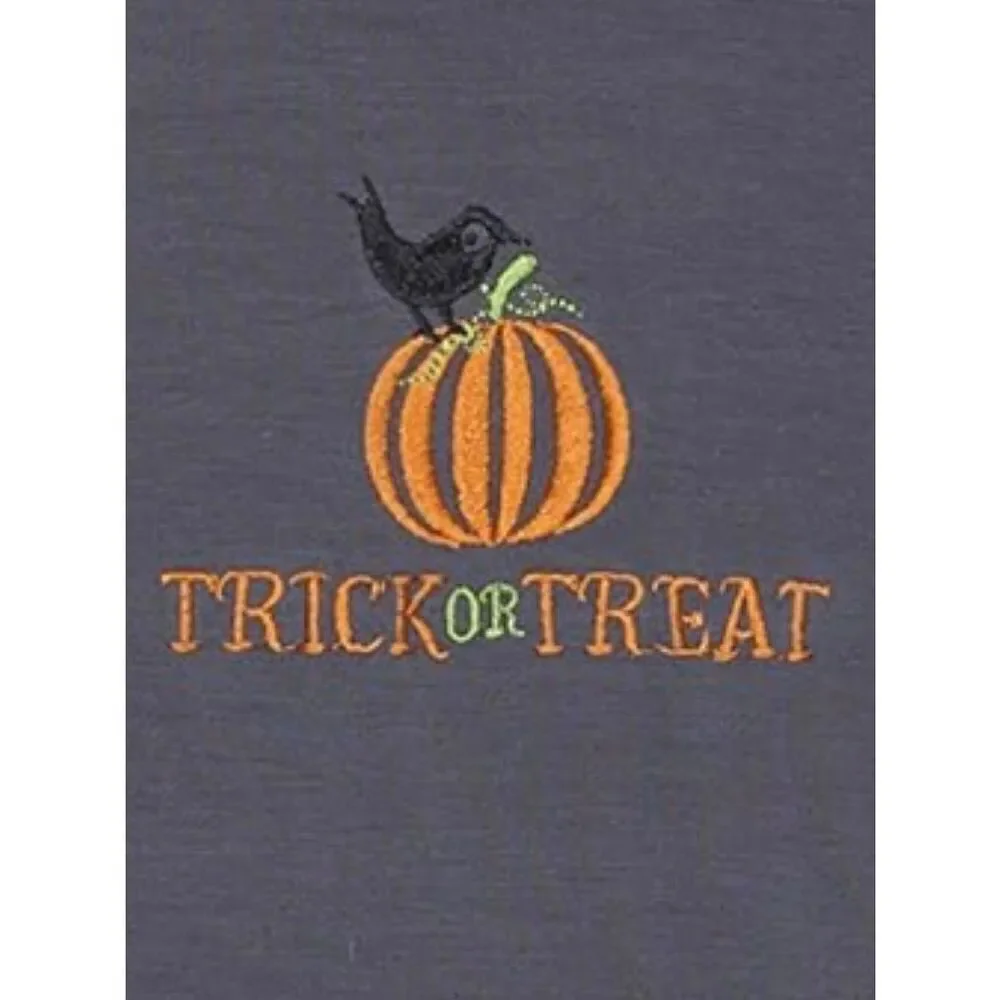 3/$30 Kickee Pants Kids 10 Halloween Pumpkin 2-piece Pajamas